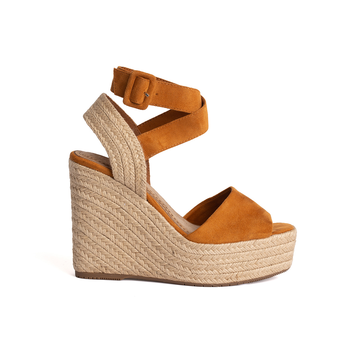 Cuña alta de esparto y ante - Imagen 13