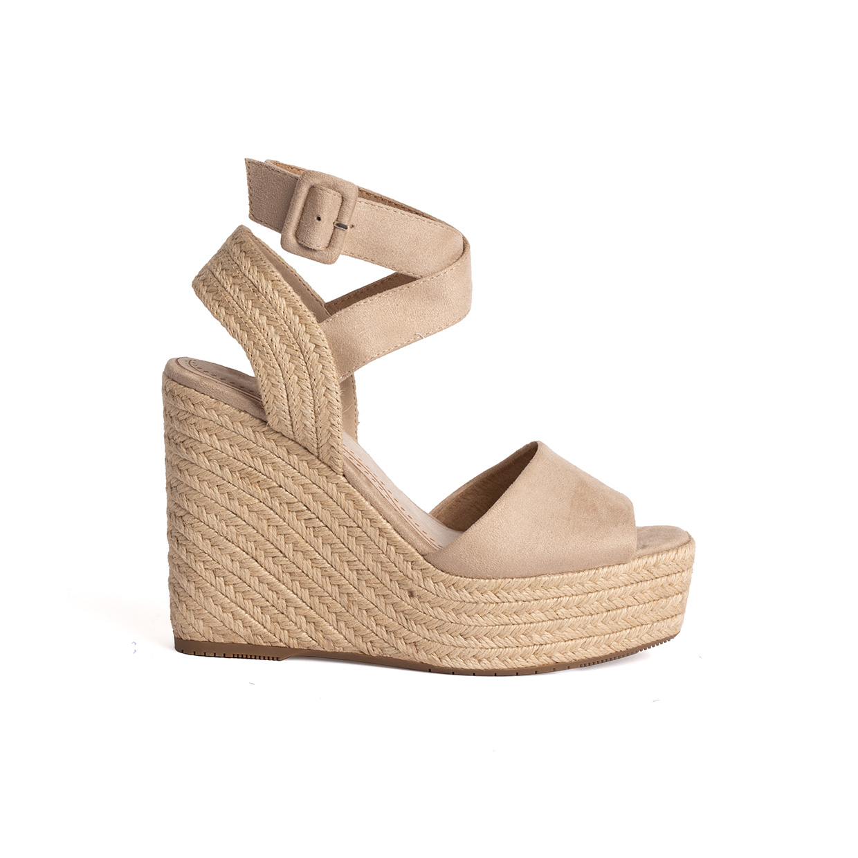 Cuña alta de esparto y ante - Imagen 9